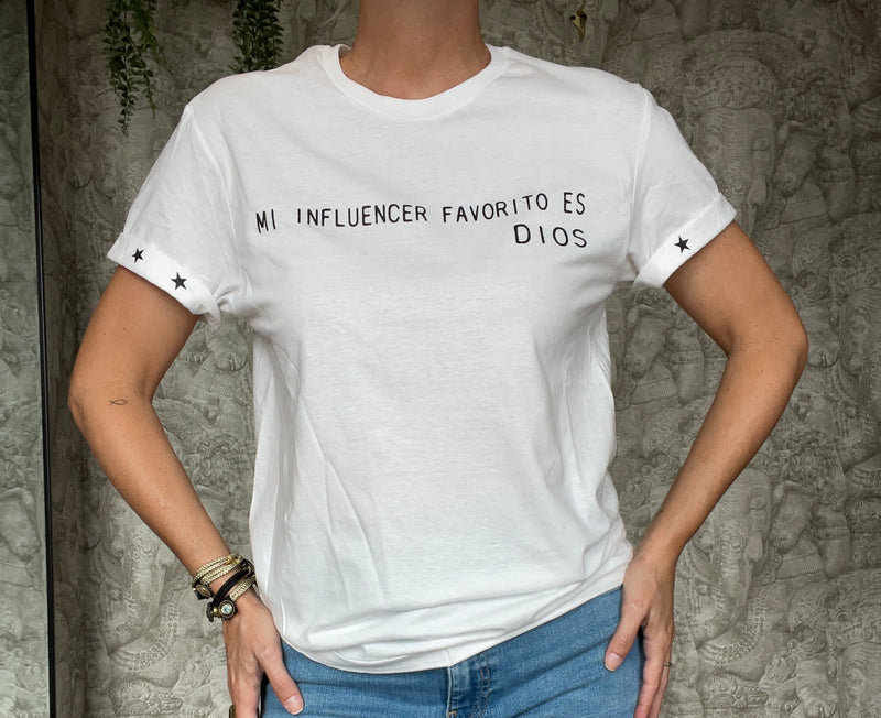 “Mi influencer favorito es Dios” Shirt