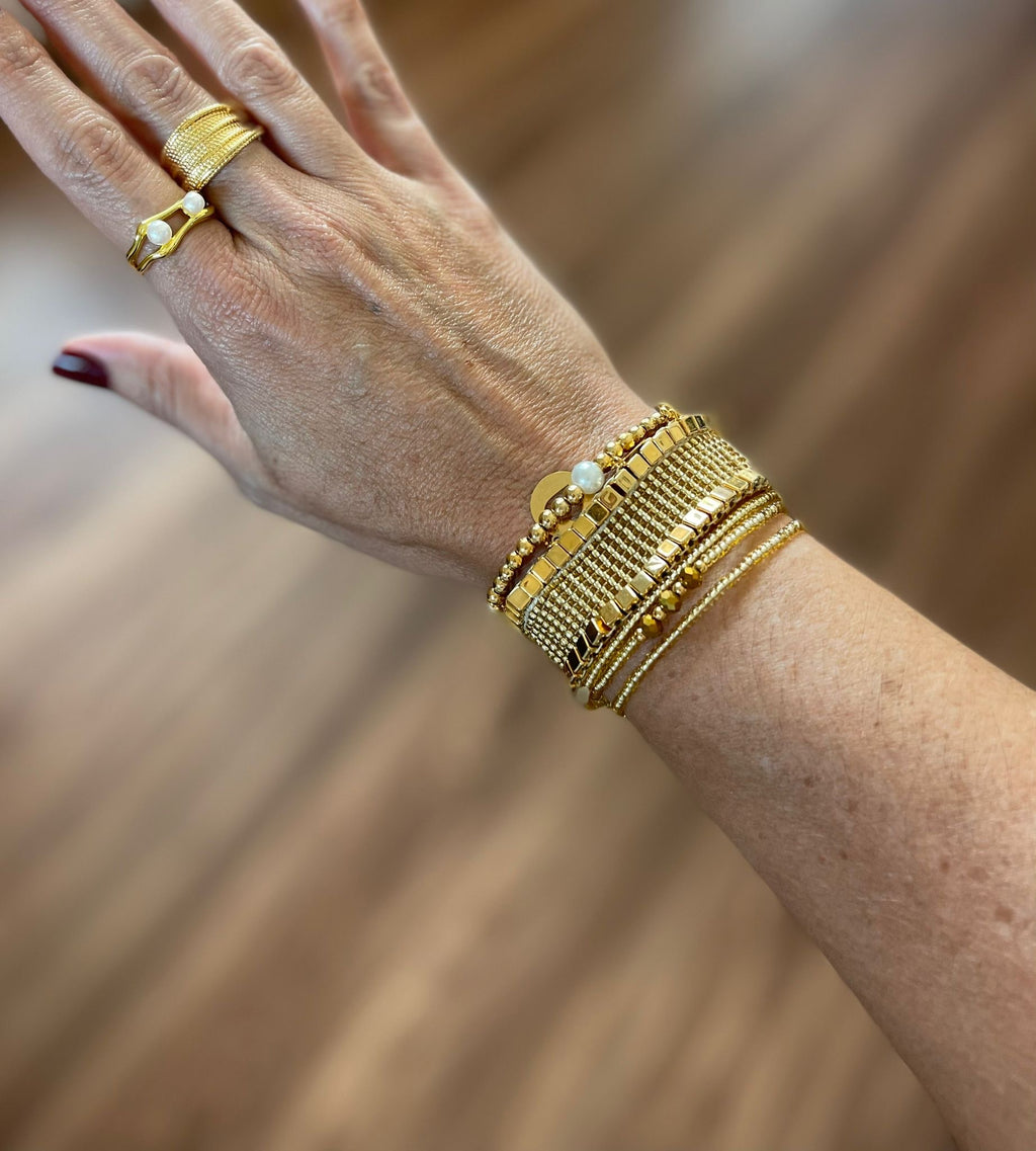 Set Bracelets Gold