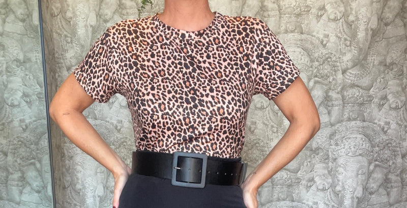 Animal Print Top - Paola Baella