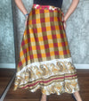 Patterns Reversible Wrap Around Skirt