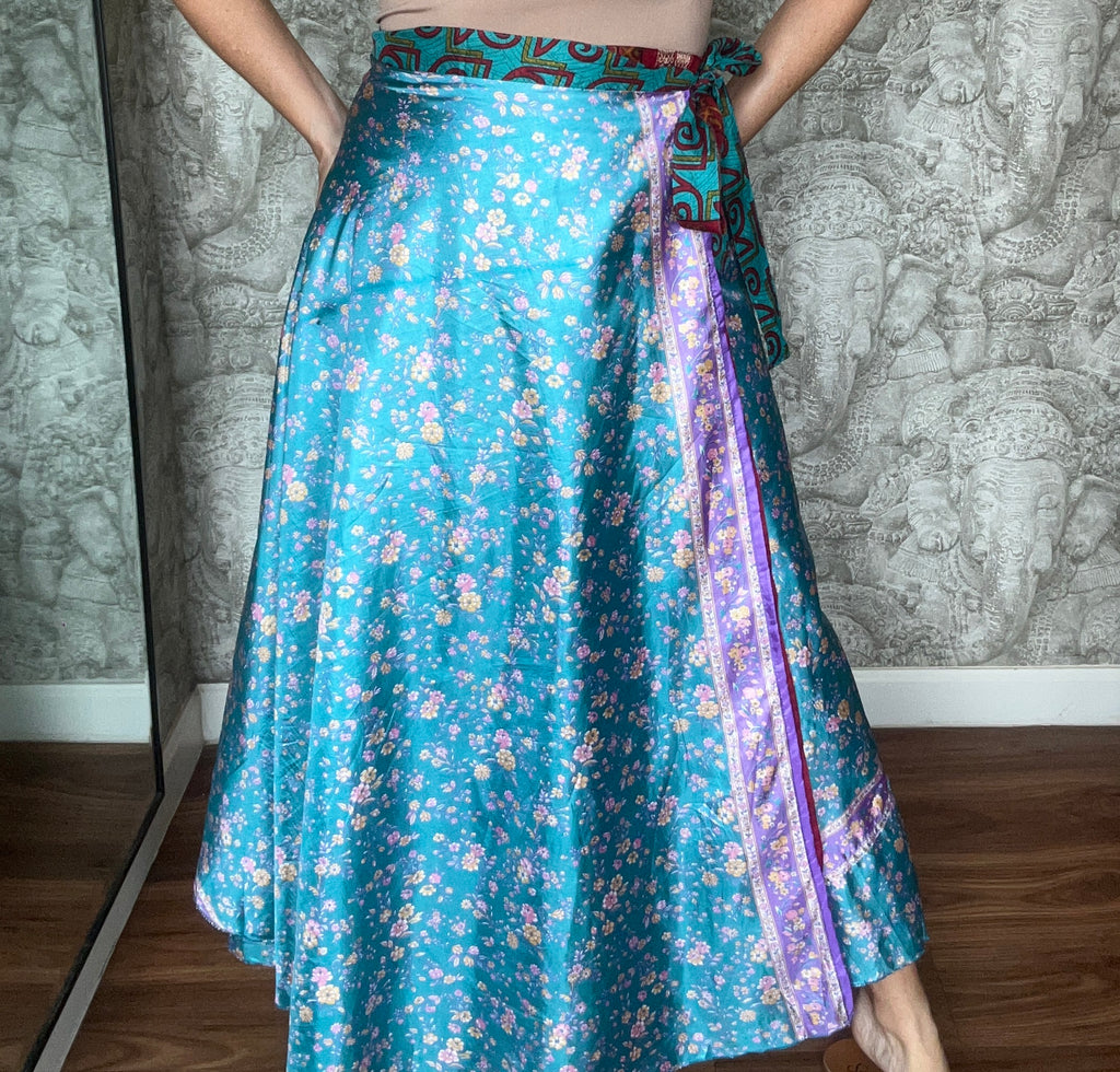 Reversible Wrap Around Skirt