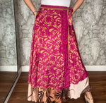 Reversible Wrap Around Skirt