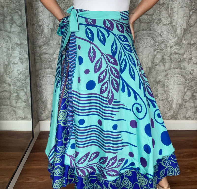 Reversible Wrap Around Skirt