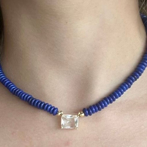 Collar De Pucas Blue