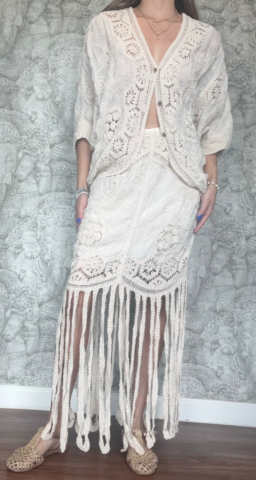 Crochet Fringes Set