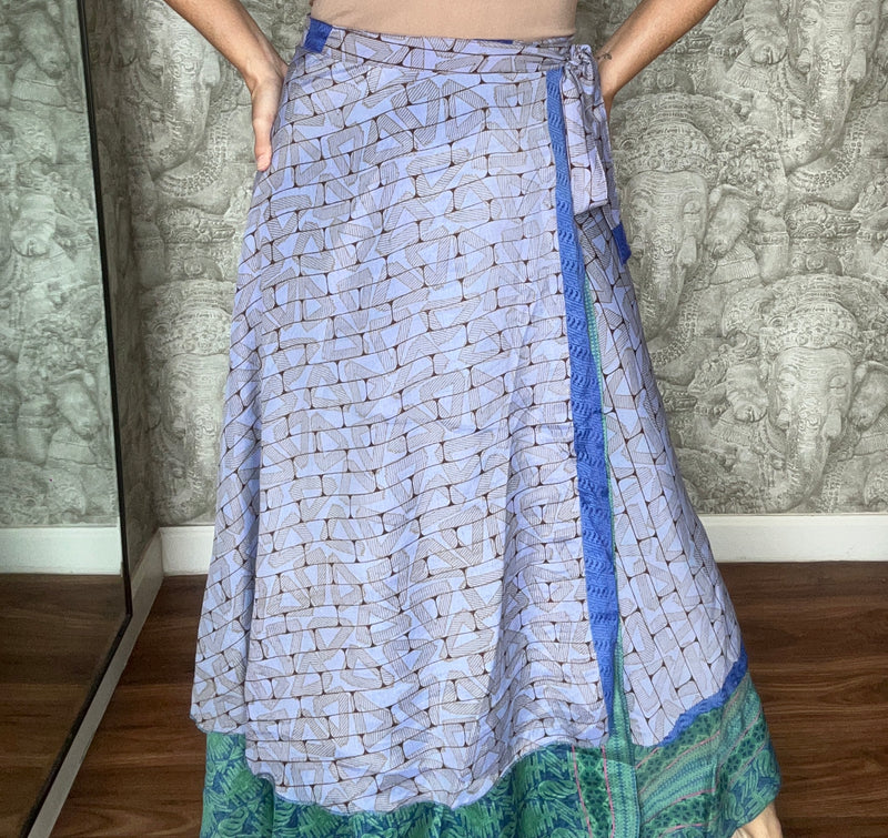 Reversible Wrap Around Skirt