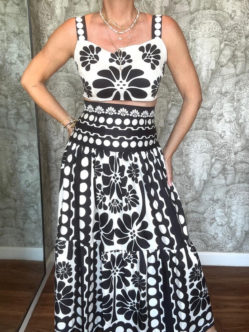 Floral Print Casual Set