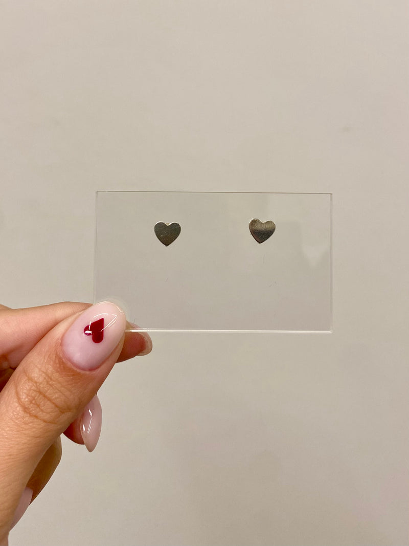 Heart Studs