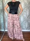 Print Wide Leg Pants by Paola Baella