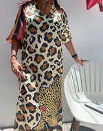 Villas Dress Animal Print