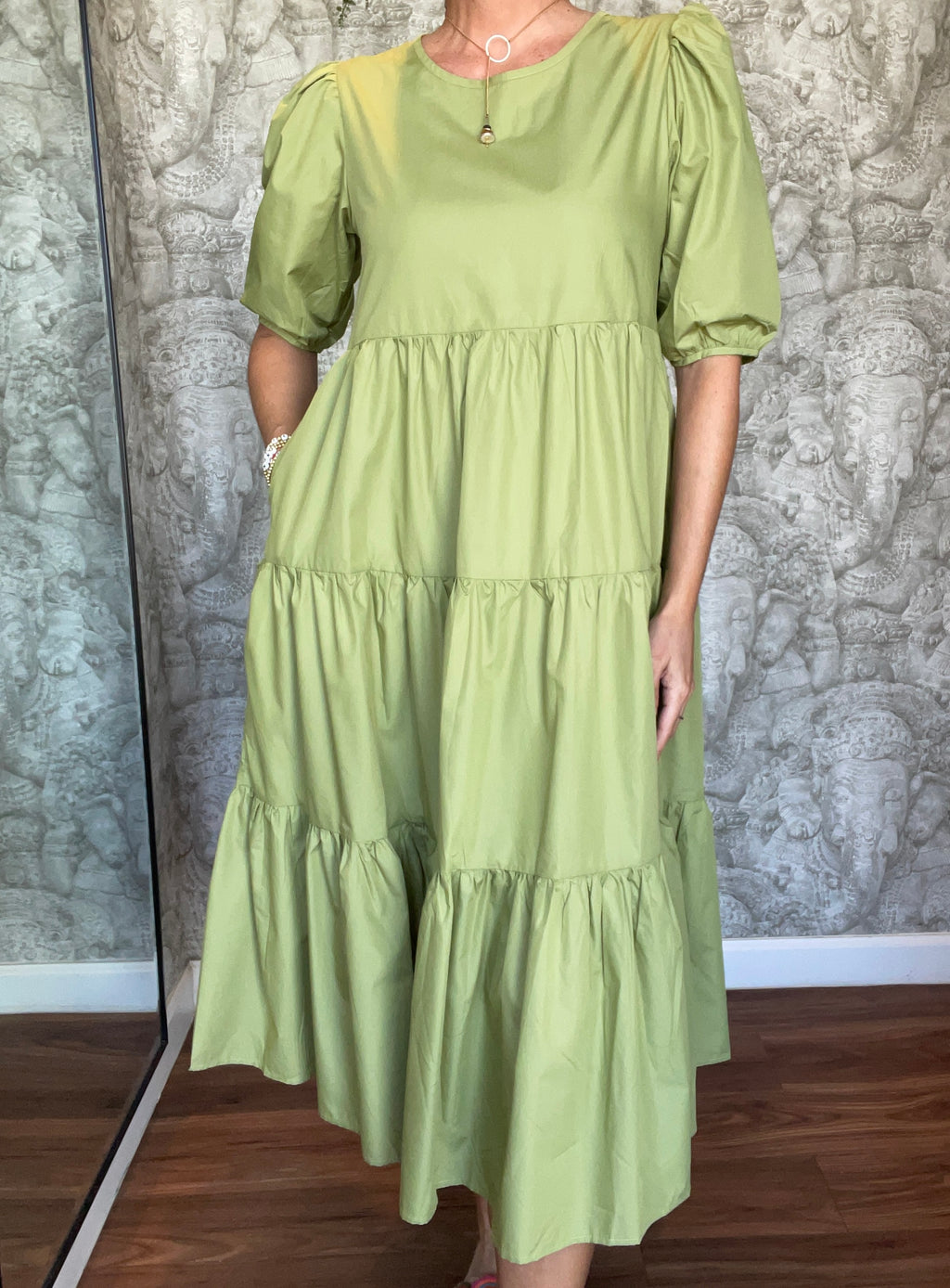 Green Maxi Dress